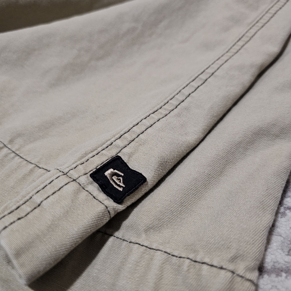 Y2k Quiksilver Tan Pants - Picture 6 of 9
